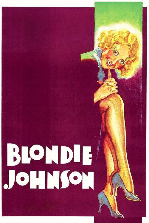 Blondie Johnson 1933 official movie poster
