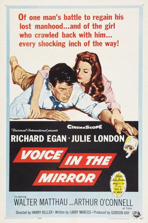 Voice in the Mirror 1958 official movie poster