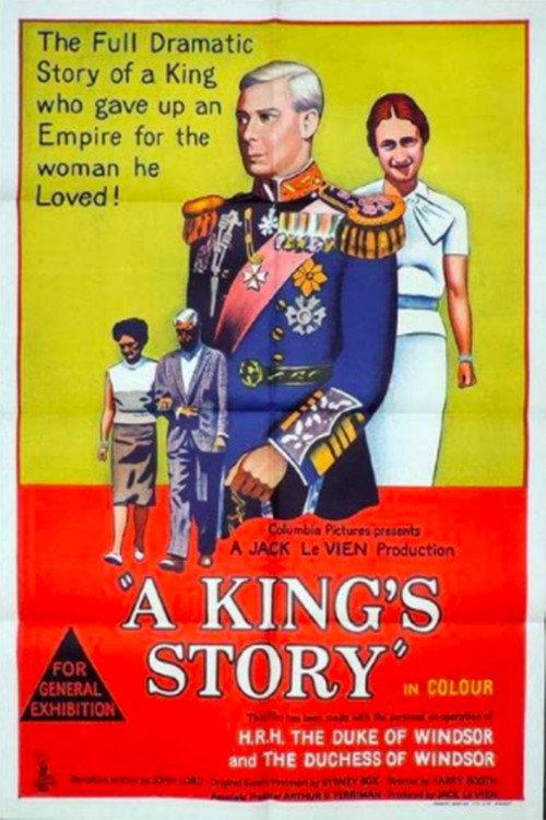 A King's Story 1965 official movie poster