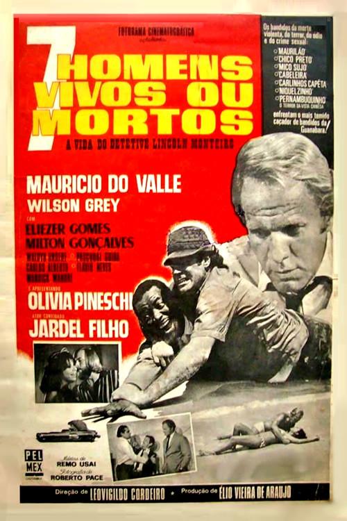 Seven Men Alive or Dead 1969 official movie poster