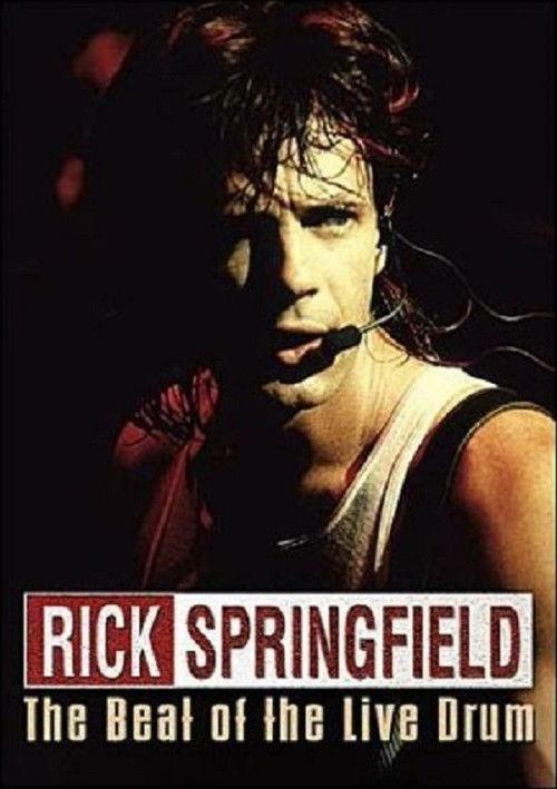 Rick Springfield: The Beat of the Live Drum 1985 official movie poster