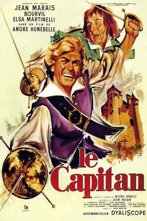 Captain Blood 1960 official movie poster