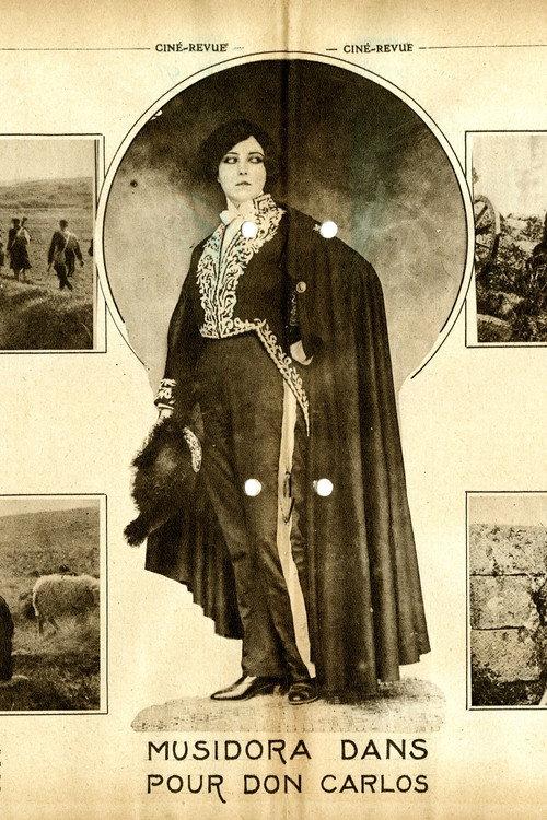 For Don Carlos 1921 official movie poster