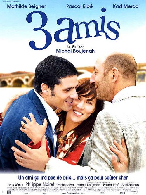 3 Friends 2007 official movie poster