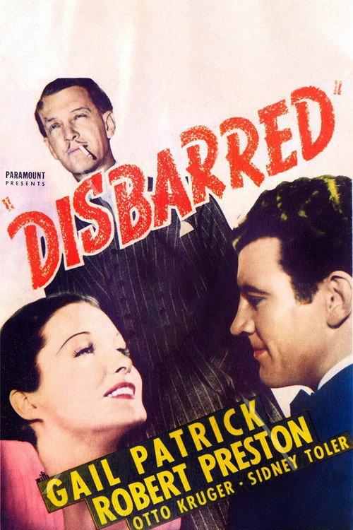 Disbarred 1939 official movie poster