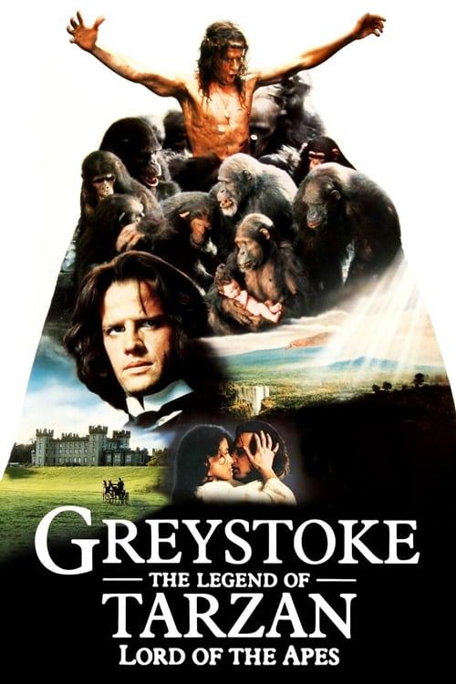 Greystoke: The Legend of Tarzan, Lord of the Apes 1984 official movie poster