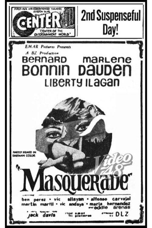 Masquerade 1967 official movie poster