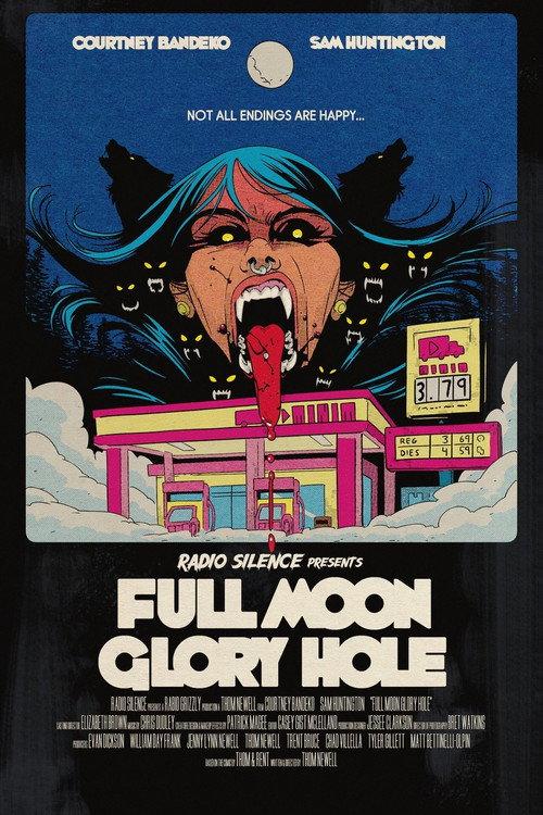 Full Moon Glory Hole 2024 official movie poster