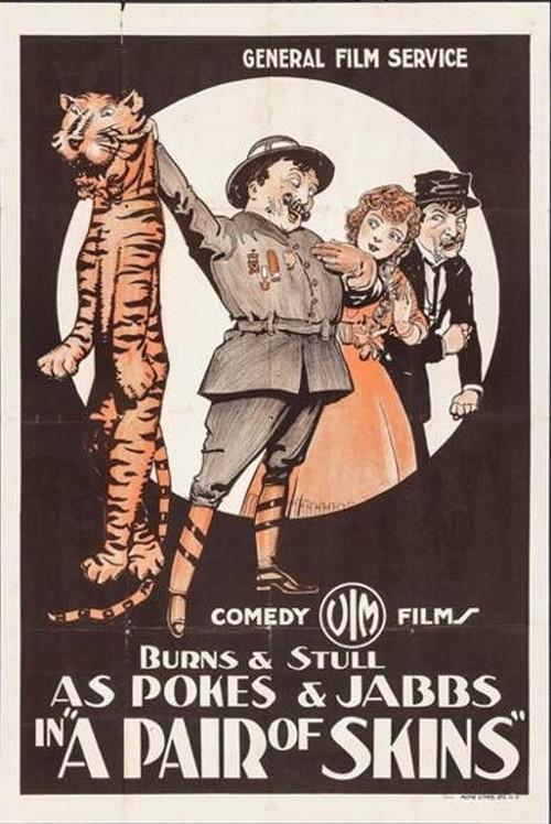 A Pair of Skins 1916 official movie poster