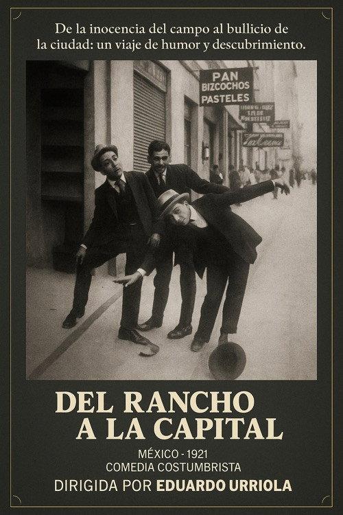 Del rancho a la capital 1927 official movie poster