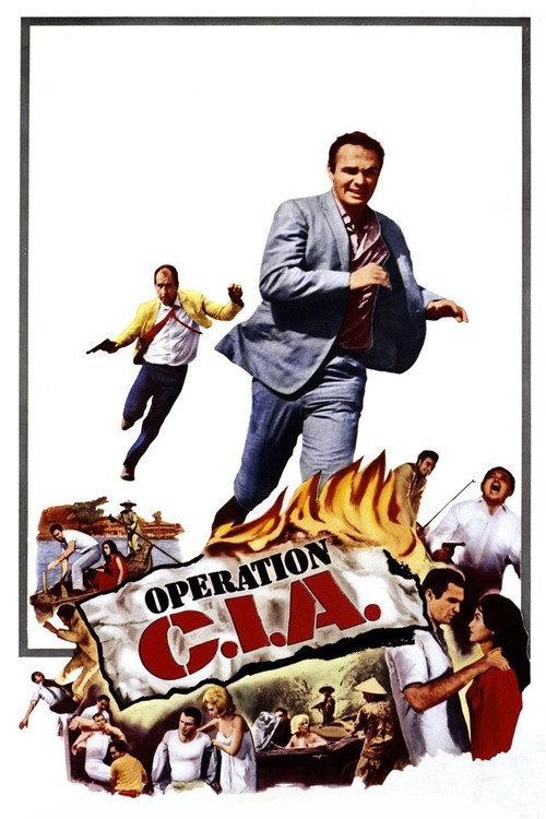 Operation C.I.A. 1965 official movie poster