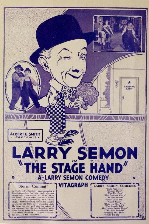 The Stage Hand 1920 official movie poster