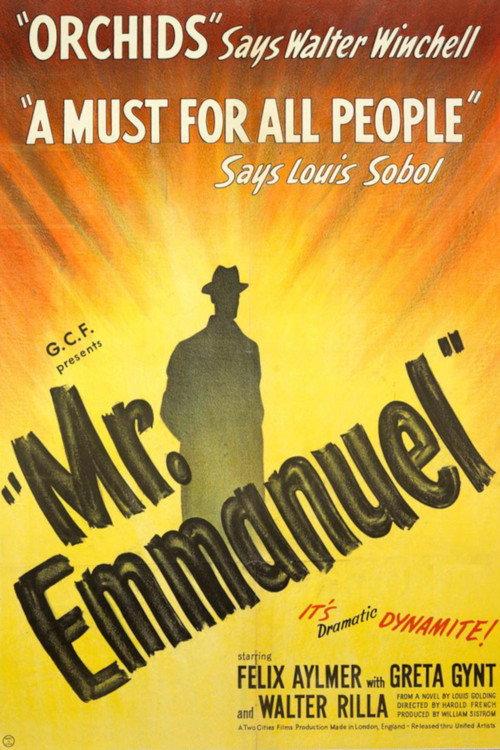 Mr. Emmanuel 1944 official movie poster