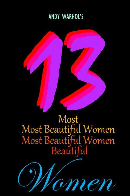 13 Most Beautiful Women 1964 official movie poster