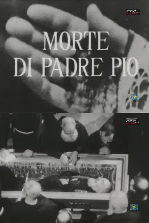 Morte di Padre Pio 1971 official movie poster