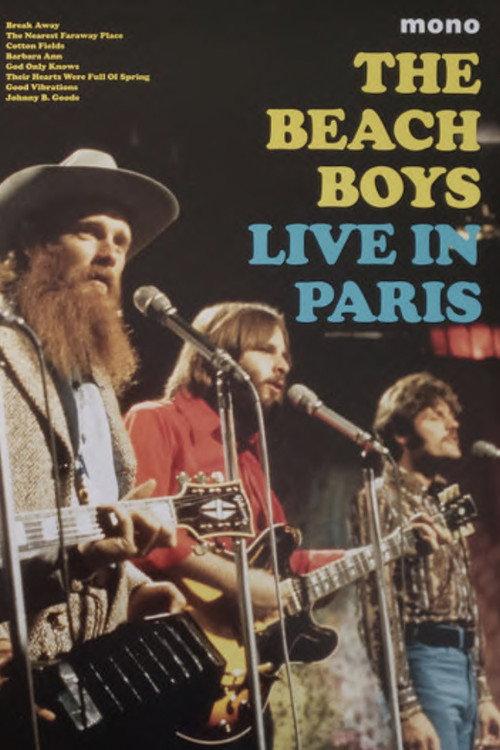 The Beach Boys: Live In Paris, 1969 1969 official movie poster