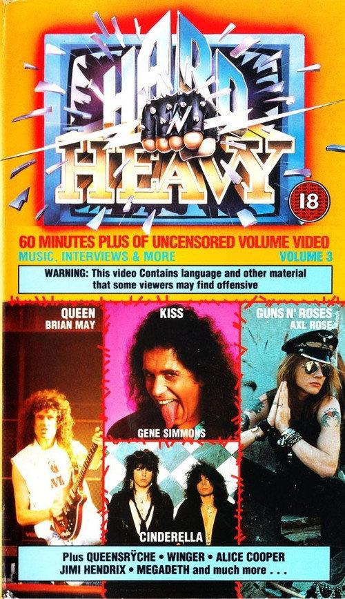 Hard 'N Heavy Volume 3 1989 official movie poster