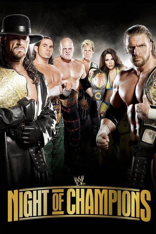 WWE Night of Champions 2008 2008 official movie poster