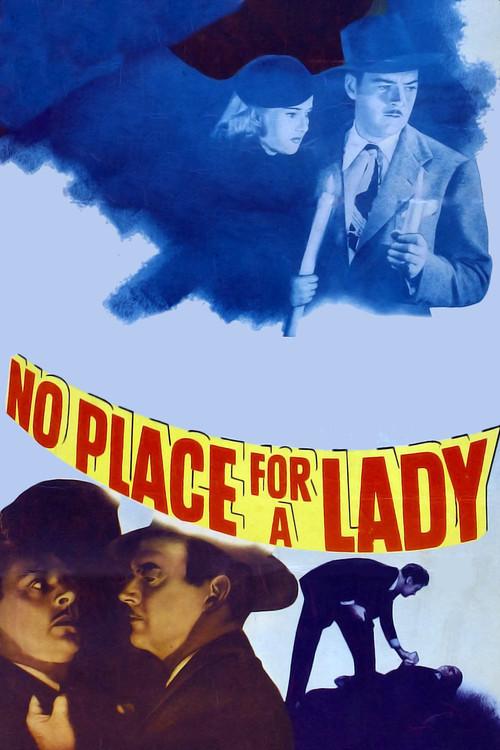 No Place for a Lady 1943 official movie poster