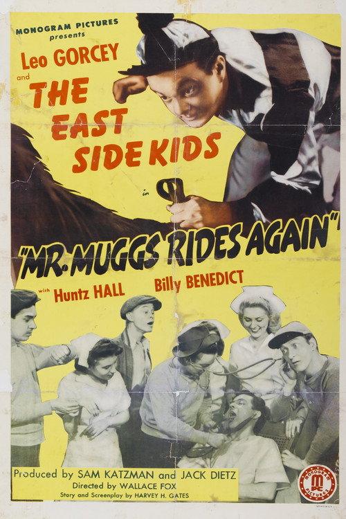 Mr. Muggs Rides Again 1945 official movie poster