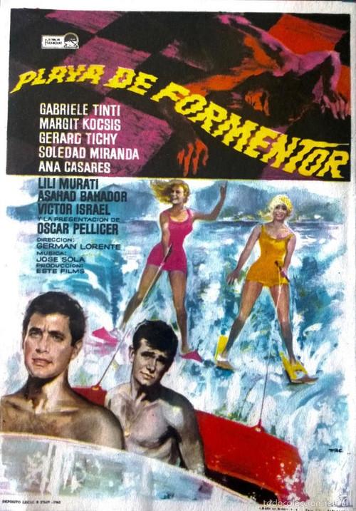 Playa de Formentor 1965 official movie poster