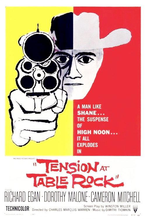 Tension at Table Rock 1956 official movie poster