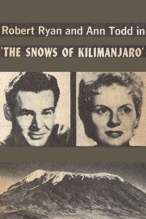 The Snows of Kilimanjaro 1960 official movie poster