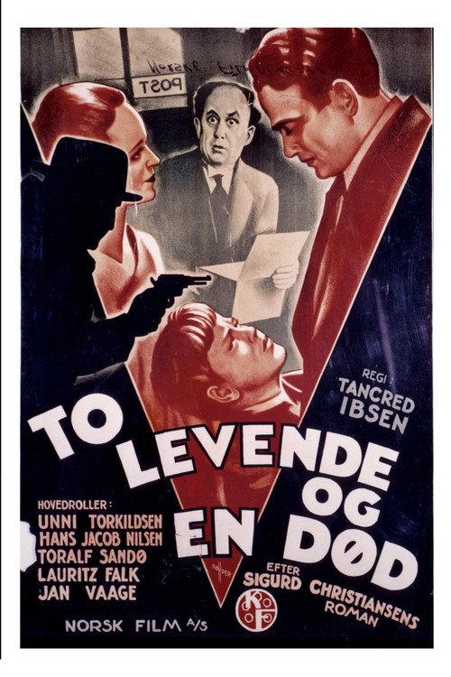 Two Living and One Dead 1937 official movie poster