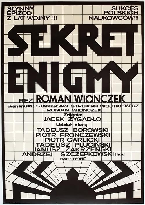 Sekret Enigmy 1979 official movie poster