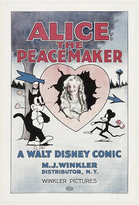 Alice the Peacemaker 1924 official movie poster