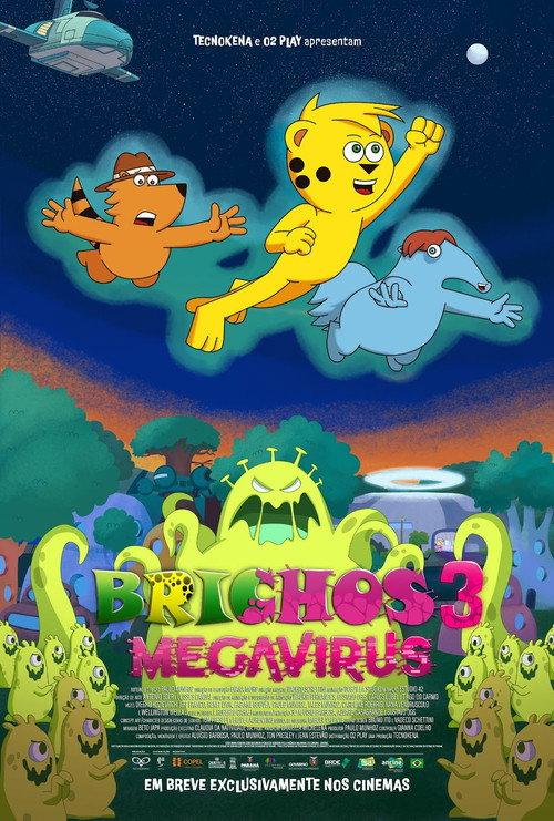 Brichos 3 - Megavirus 2023 official movie poster