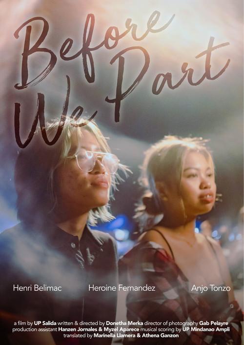 Before We Part 2023 official movie poster