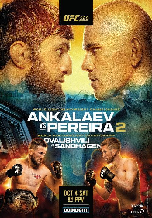 UFC 320: Ankalaev vs. Pereira 2 2025 official movie poster