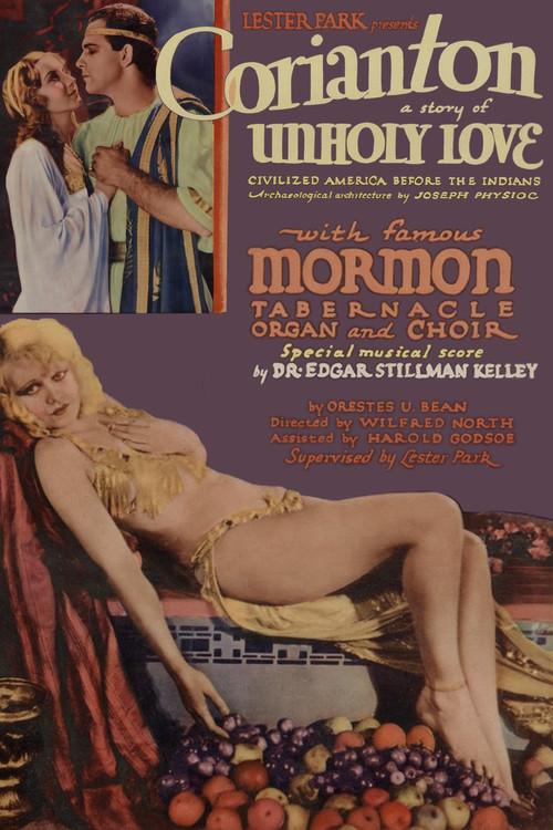 Corianton: A Story of Unholy Love 1931 official movie poster