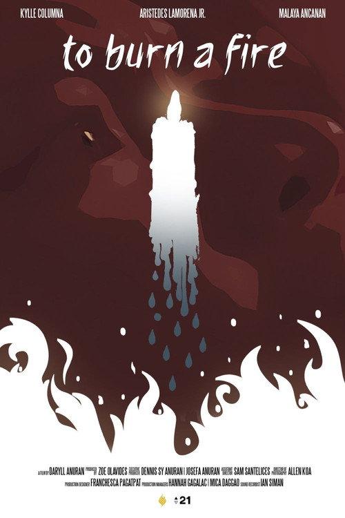 to burn a fire 2024 official movie poster