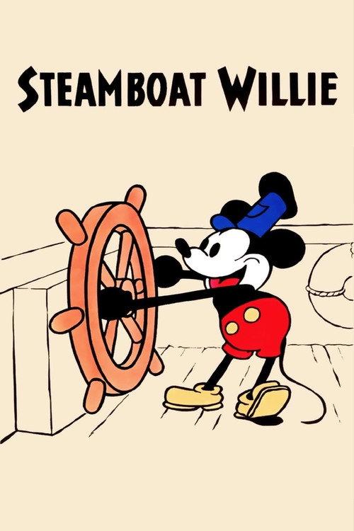 Steamboat Willie 1928 official movie poster