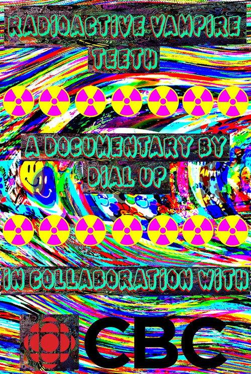 Radioactive Vampire Teeth 2023 official movie poster