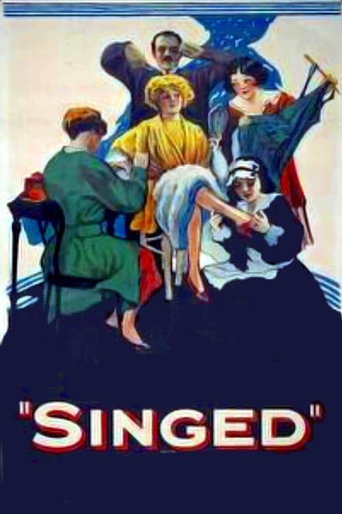 Singed 1927 official movie poster
