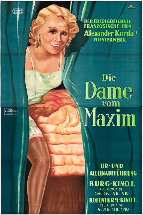 The Girl from Maxim's 1933 official movie poster