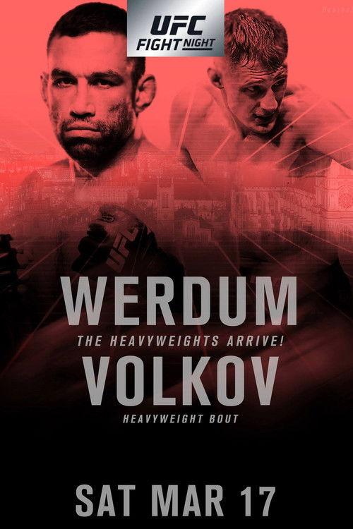 UFC Fight Night 127: Werdum vs. Volkov 2018 official movie poster