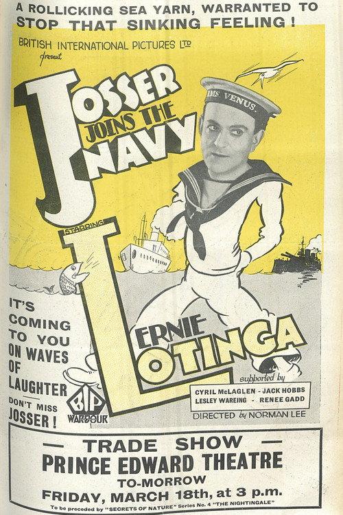 Josser Joins the Navy 1932 official movie poster
