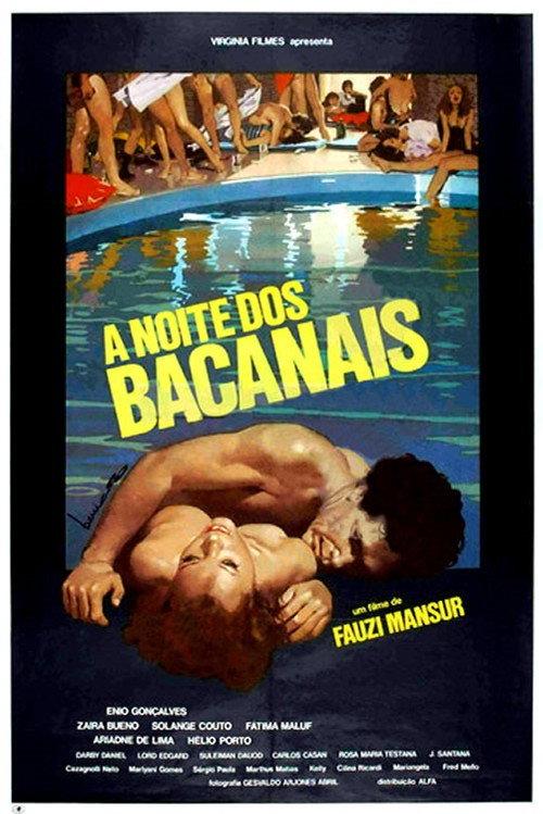 A Noite dos Bacanais 1981 official movie poster