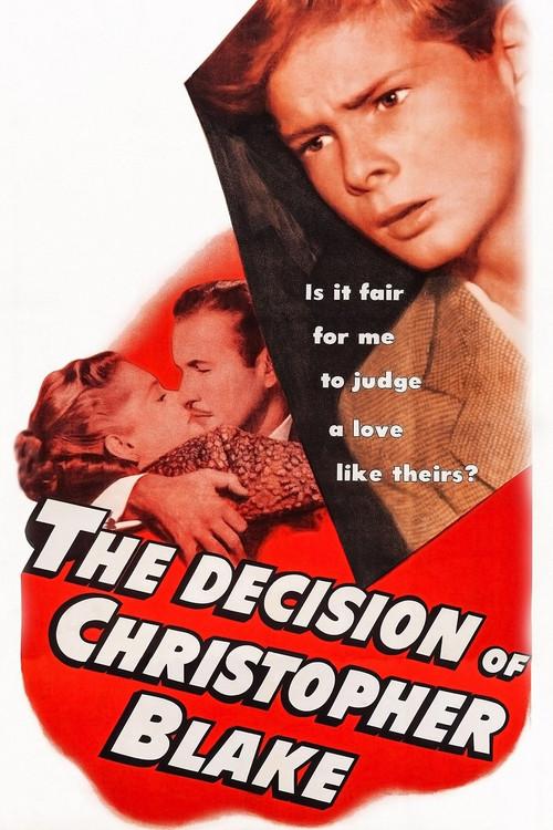 The Decision of Christopher Blake 1948 official movie poster