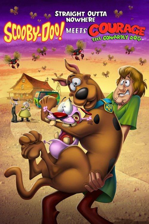 Straight Outta Nowhere: Scooby-Doo! Meets Courage the Cowardly Dog 2021 official movie poster