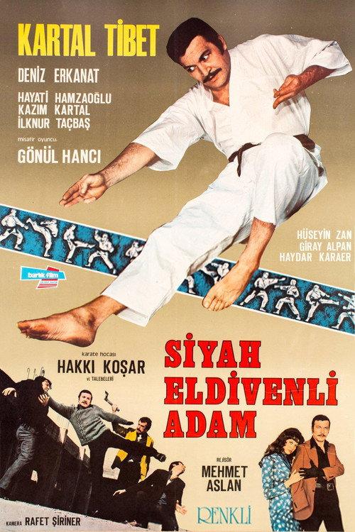 Siyah Eldivenli Adam 1973 official movie poster