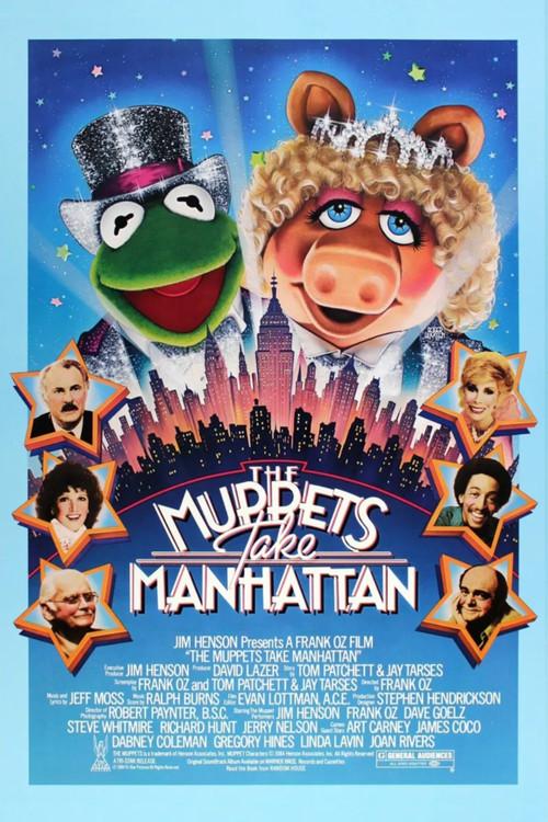 The Muppets Take Manhattan 1984 official movie poster