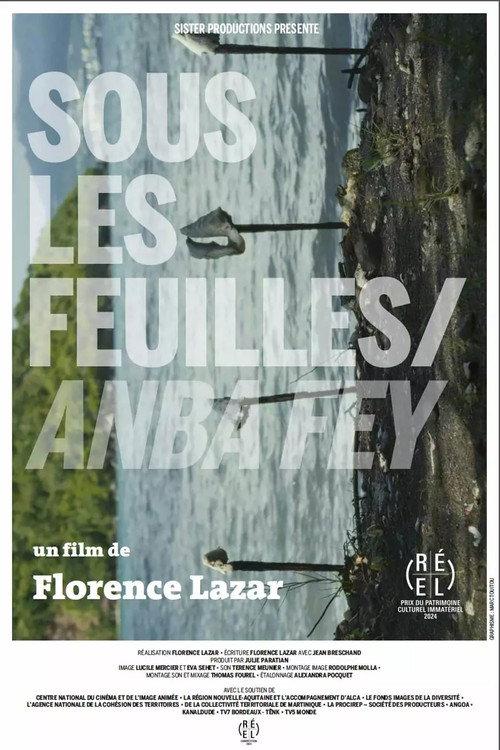 Sous les feuilles 2024 official movie poster