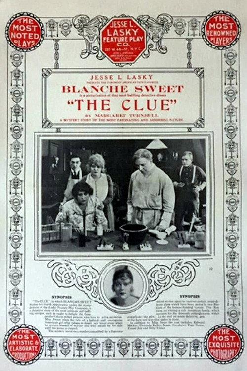 The Clue 1915 official movie poster