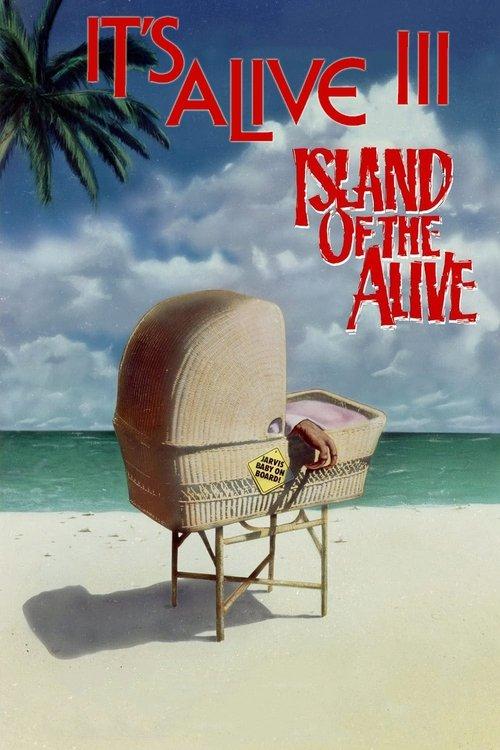 It's Alive III: Island of the Alive 1987 official movie poster