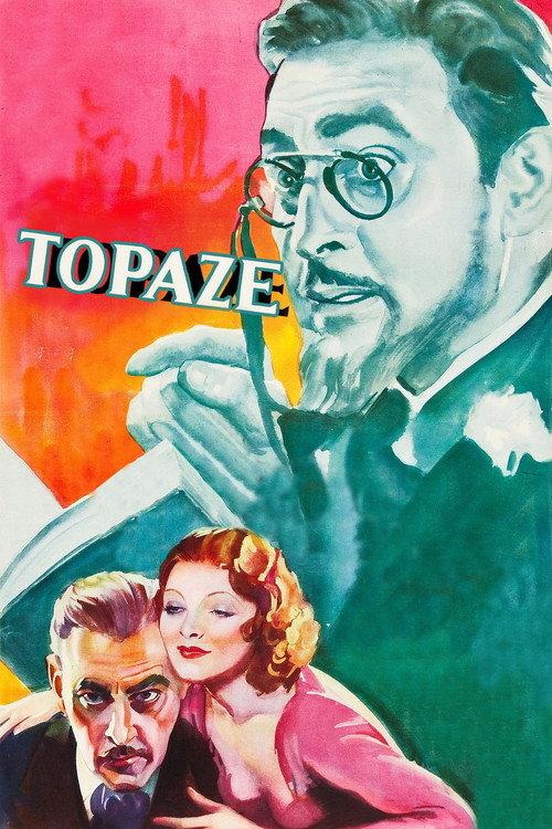 Topaze 1933 official movie poster
